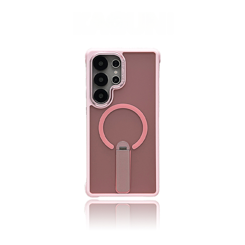 360° Magnetic Matte Kickstand Case for Samsung S25 Ultra