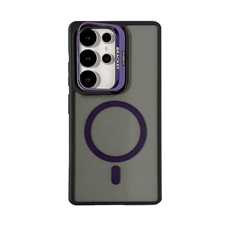 Magnetic Camera Ring Stand Case for Samsung S26/S25/S24 Series