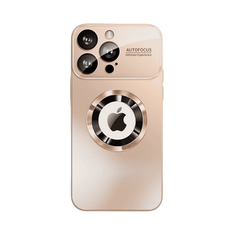 Large Window AG Frosted Magnetic Protective Case For iPhone 17 Pro Max