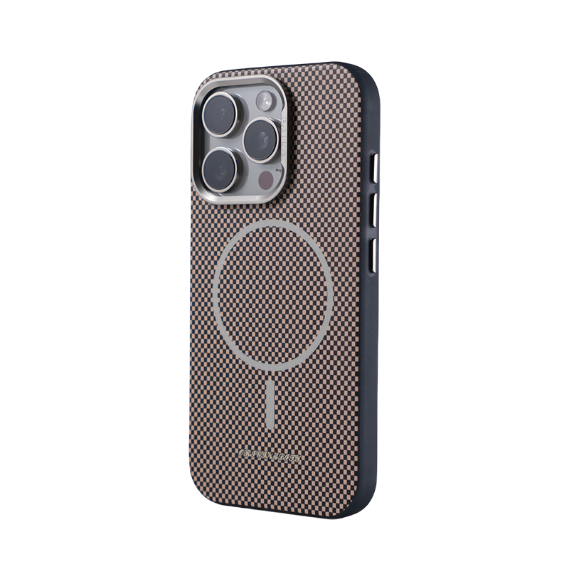 Engineered Elegance: Carbon Fiber MagSafe Case for iPhone 16 Pro Max