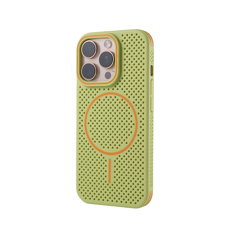 Summer Airflow Series – Color Clash MagSafe Case For iPhone 17/16/15/14 Series