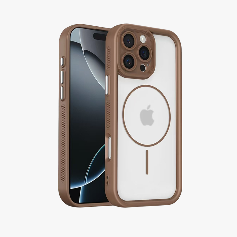 CrystalShield Magnetic Clear Case For iPhone 17 Pro Max