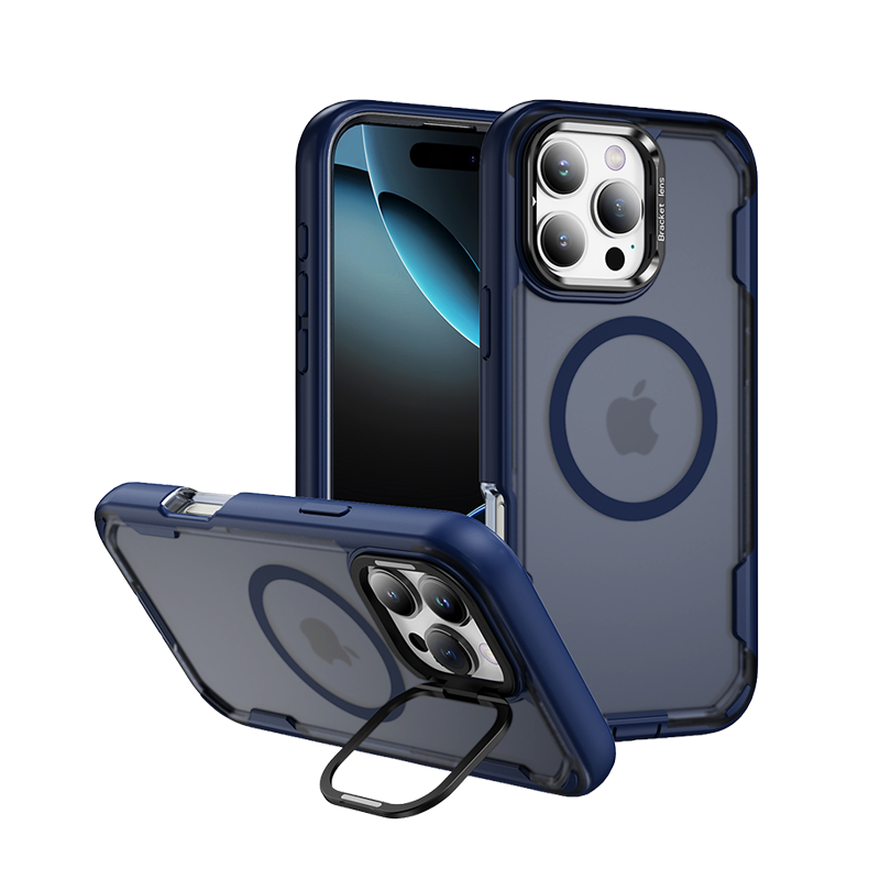 Magnetic Matte Finish 2-in-1 Shockproof Case For iPhone 17 Series