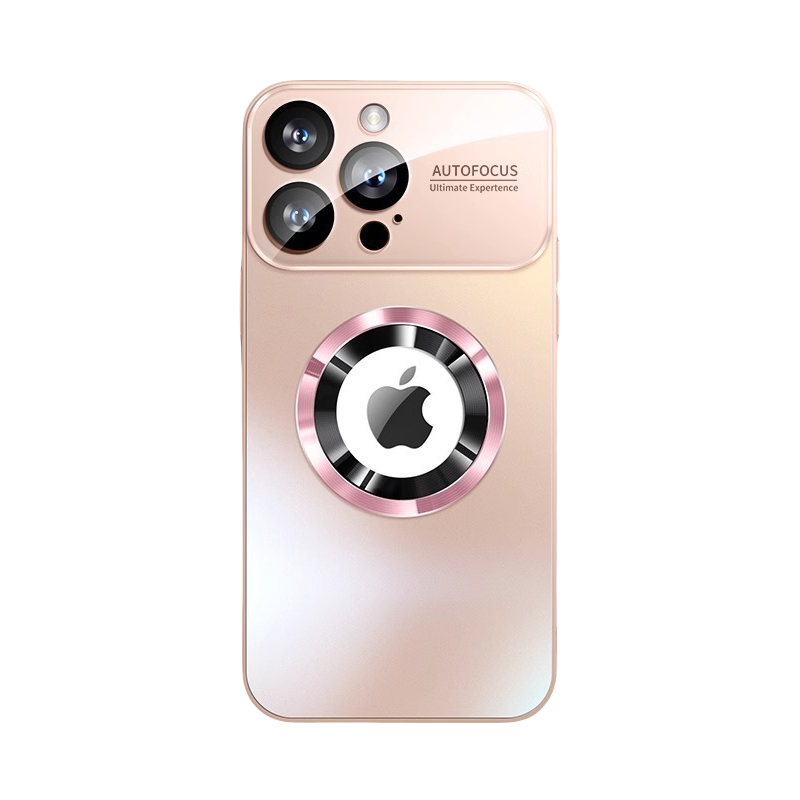 Large Window AG Frosted Magnetic Protective Case For iPhone 17 Pro Max