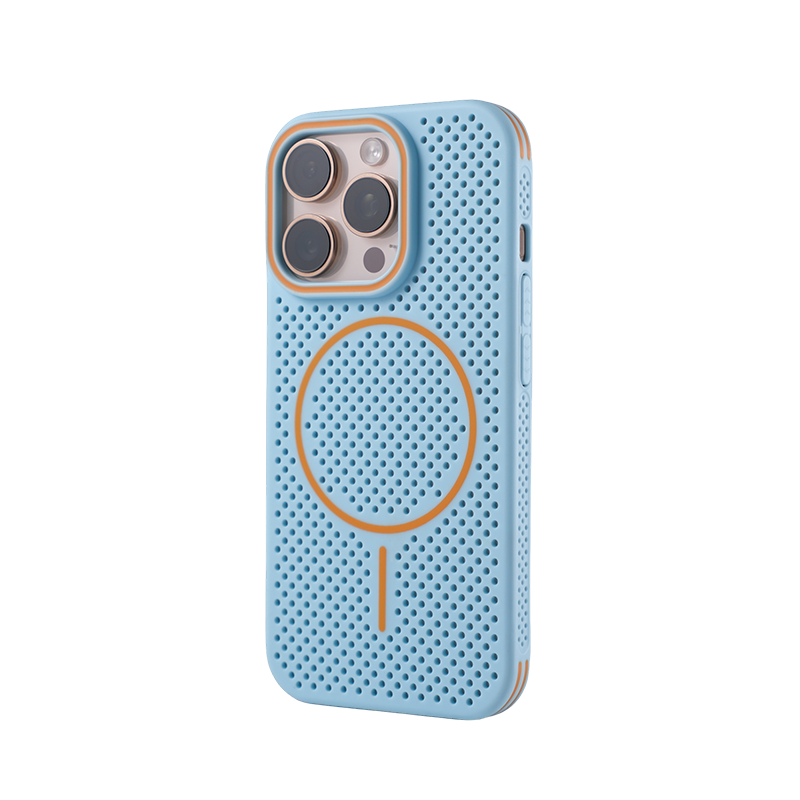 Summer Airflow Series – Color Clash MagSafe Case For iPhone 17/16/15/14 Series