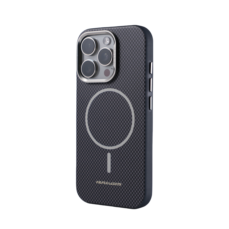 Engineered Elegance: Carbon Fiber MagSafe Case for iPhone 16 Pro Max