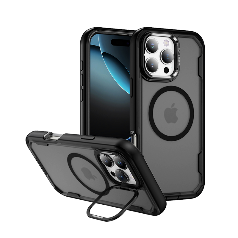 Magnetic Matte Finish 2-in-1 Shockproof Case For iPhone 17 Series