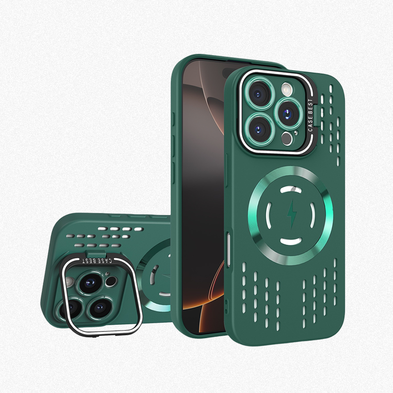 Air Bracket Magnetic Case For iPhone 16 Pro Max