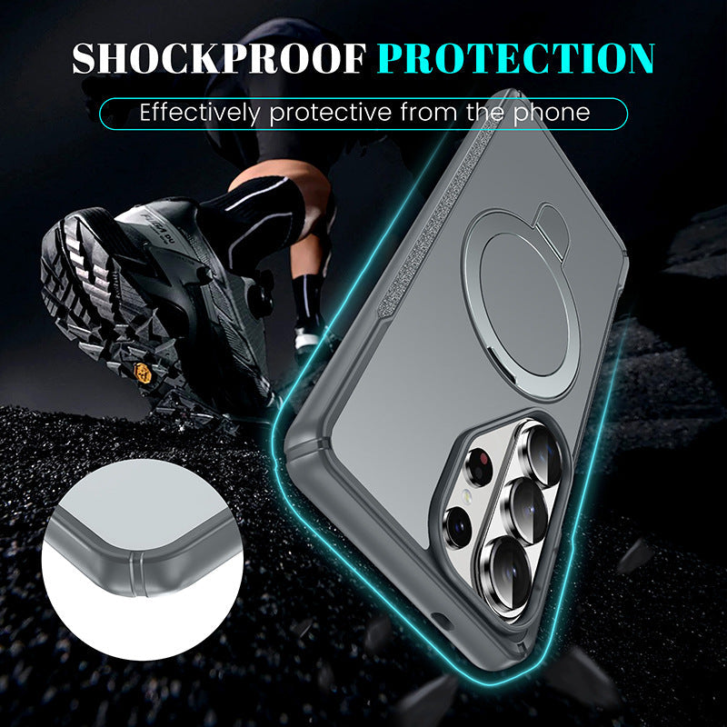 Military-Grade Protection Magnetic Kickstand Case For Samsung S26 Ultra