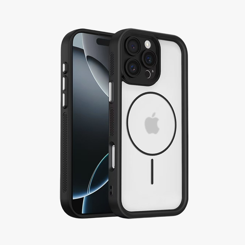 CrystalShield Magnetic Clear Case For iPhone 17 Pro Max
