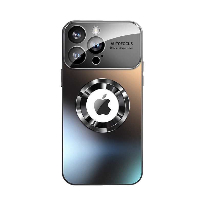 Large Window AG Frosted Magnetic Protective Case For iPhone 17 Pro Max