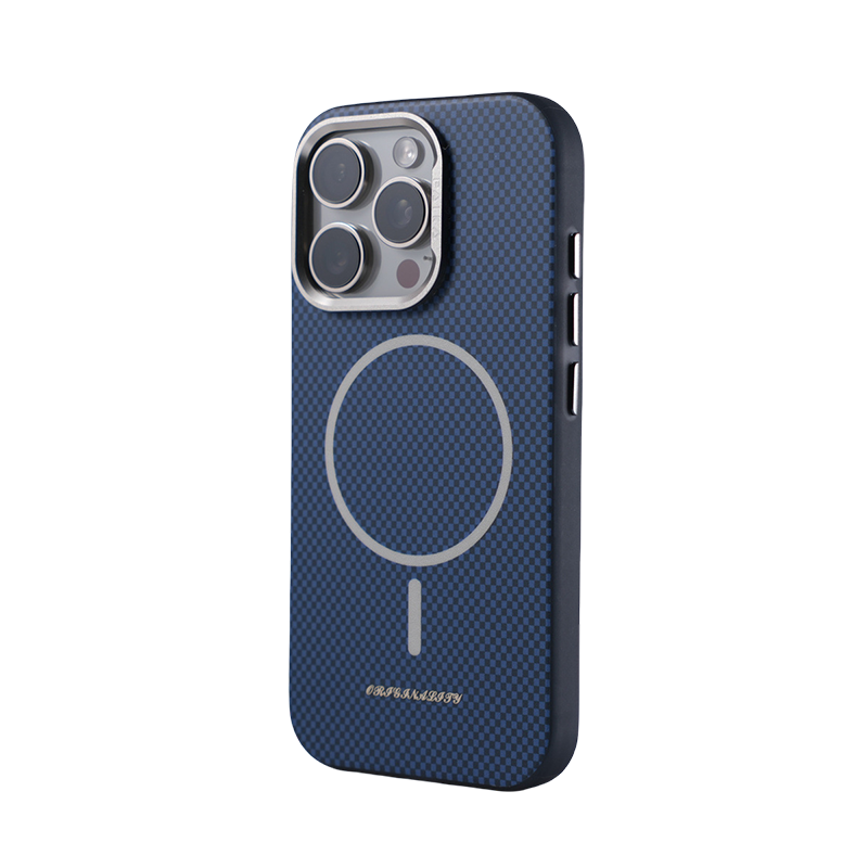 Engineered Elegance: Carbon Fiber MagSafe Case for iPhone 16 Pro Max