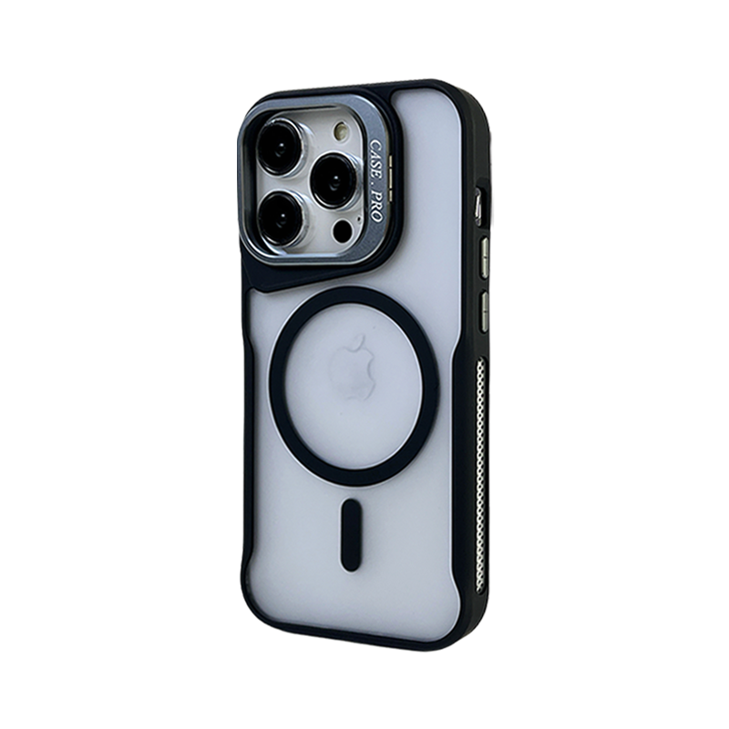 Black Phantom MagSafe Cooling Case for iPhone 16 Pro Max