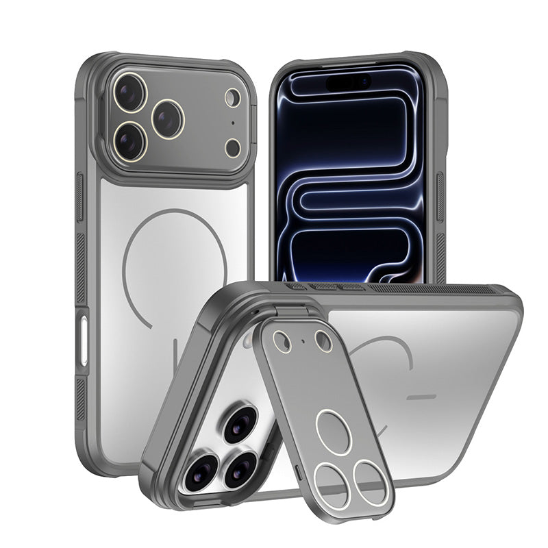 Frosted Large View Window Lens Holder Protective Case
