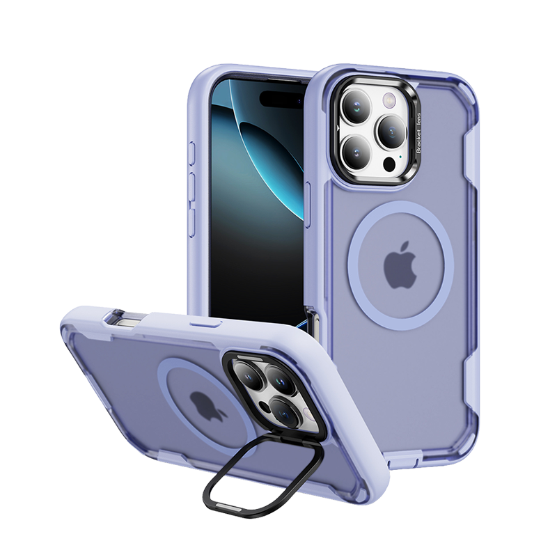 Magnetic Matte Finish 2-in-1 Shockproof Case For iPhone 17 Series