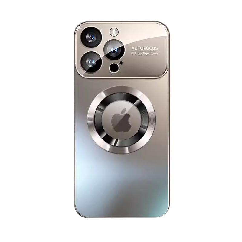 Large Window AG Frosted Magnetic Protective Case For iPhone 17 Pro Max
