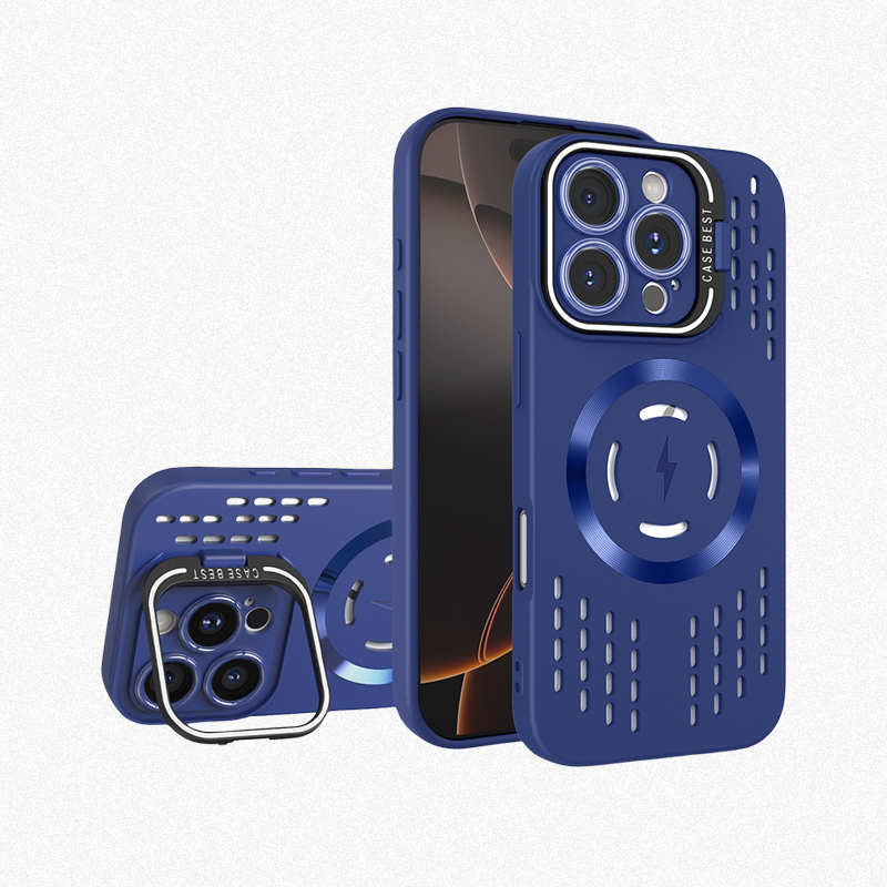 Air Bracket Magnetic Case For iPhone 16 Pro Max