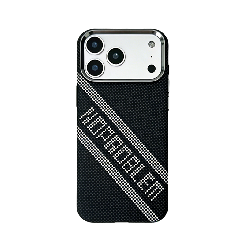CASESUN Red Serpent Kevlar textured Slim MagSafe Case for iPhone 17 Series