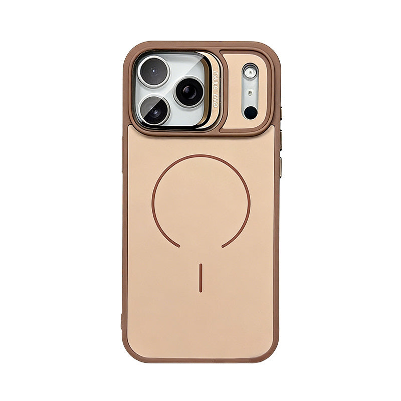 Minimal LensGuard Stand Case For iPhone 17/16/15/14 Series