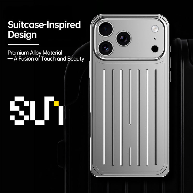 Ultra-Thin Minimalist Aluminum Alloy Luggage-Style Case