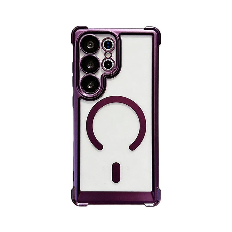 CaseSun Electroplated Matte Magnetic Case for Samsung S26/S25/S24 Series