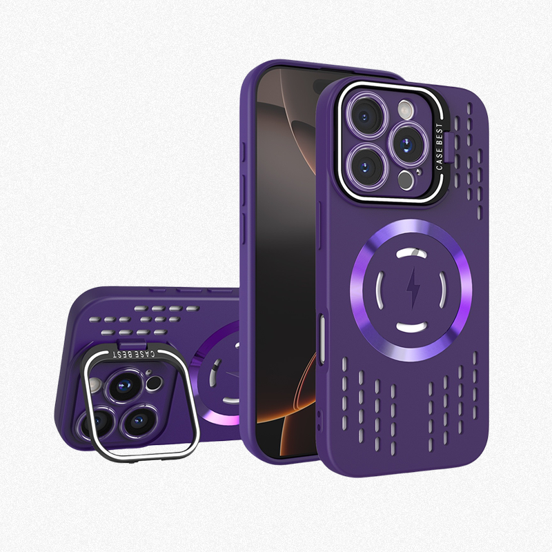 Air Bracket Magnetic Case For iPhone 16 Pro Max