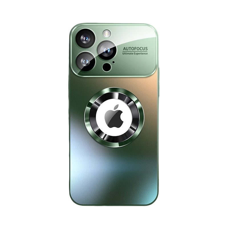 Large Window AG Frosted Magnetic Protective Case For iPhone 17 Pro Max