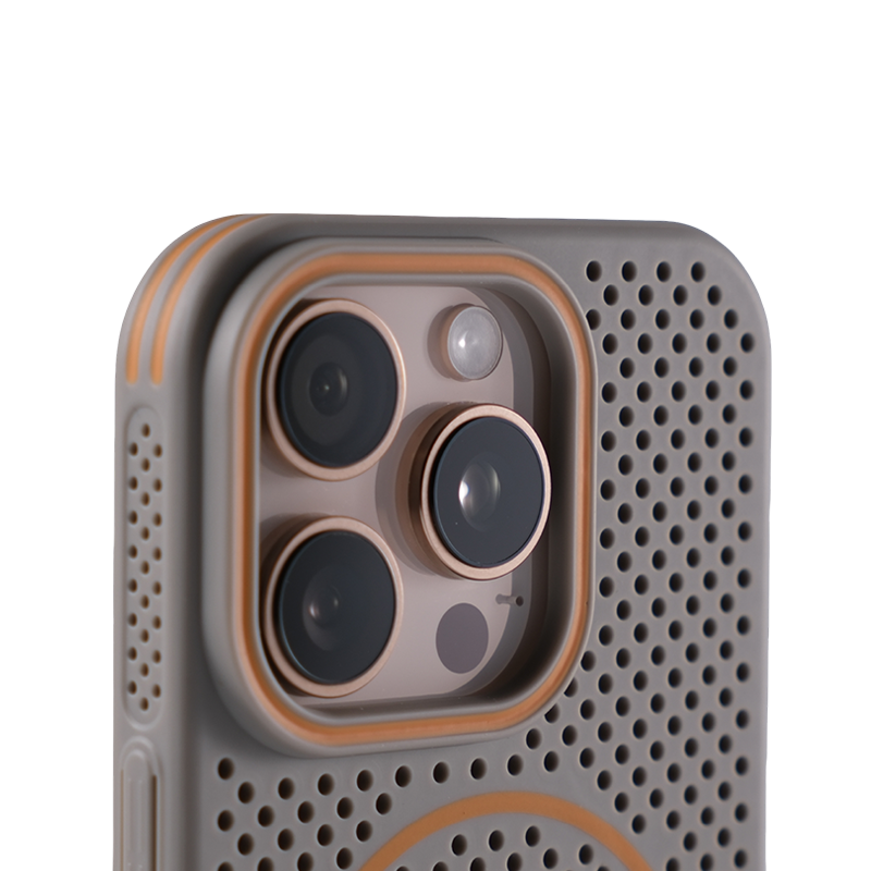 Summer Airflow Series – Color Clash MagSafe Case For iPhone 17/16/15/14 Series