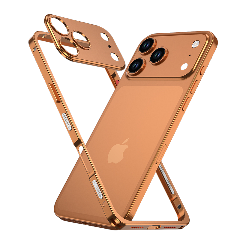 Aluminum Alloy Cooling Frame Case for iPhone 17 Series