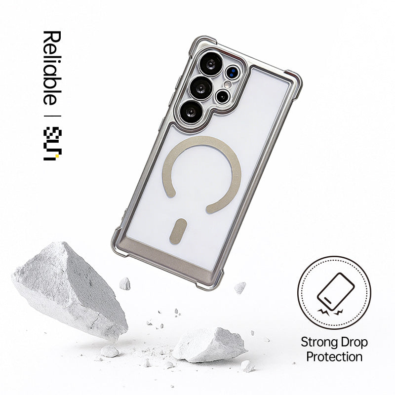 CaseSun Electroplated Matte Magnetic Case for Samsung S26/S25/S24 Series
