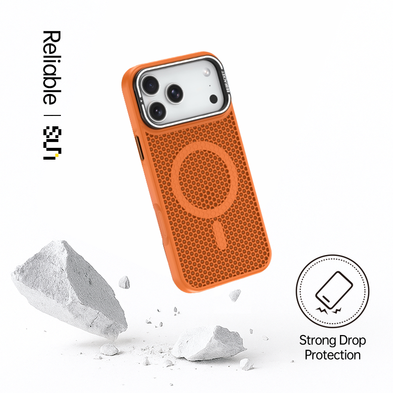 MagSafe Honeycomb Cooling Case for iPhone 17/16/15/14 Series