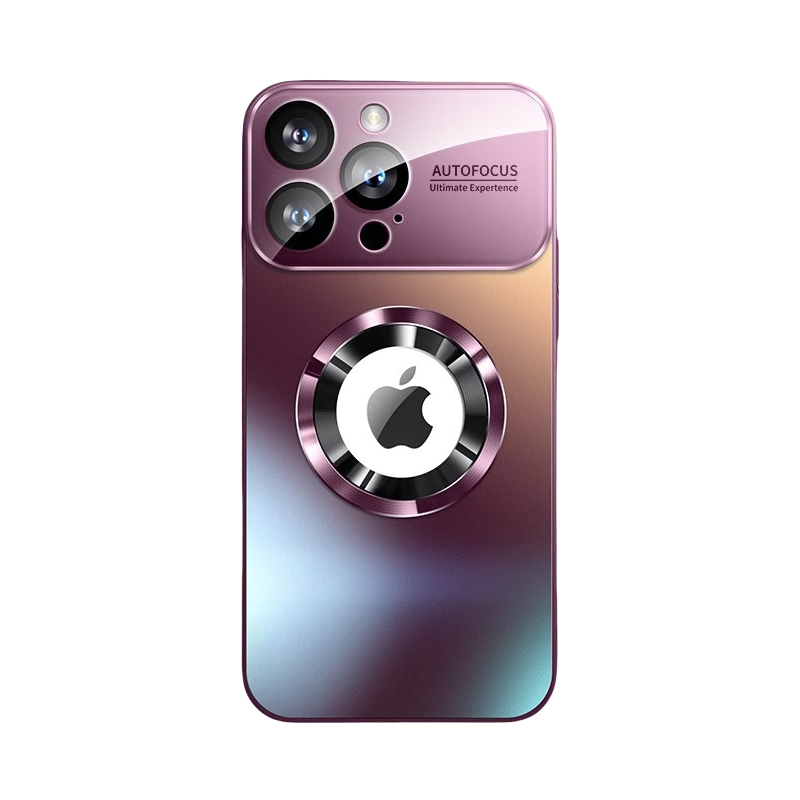 Large Window AG Frosted Magnetic Protective Case For iPhone 17 Pro Max