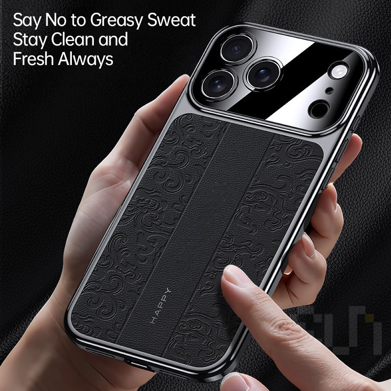 Luxury Dragon-Embossed Vegan Leather Case
