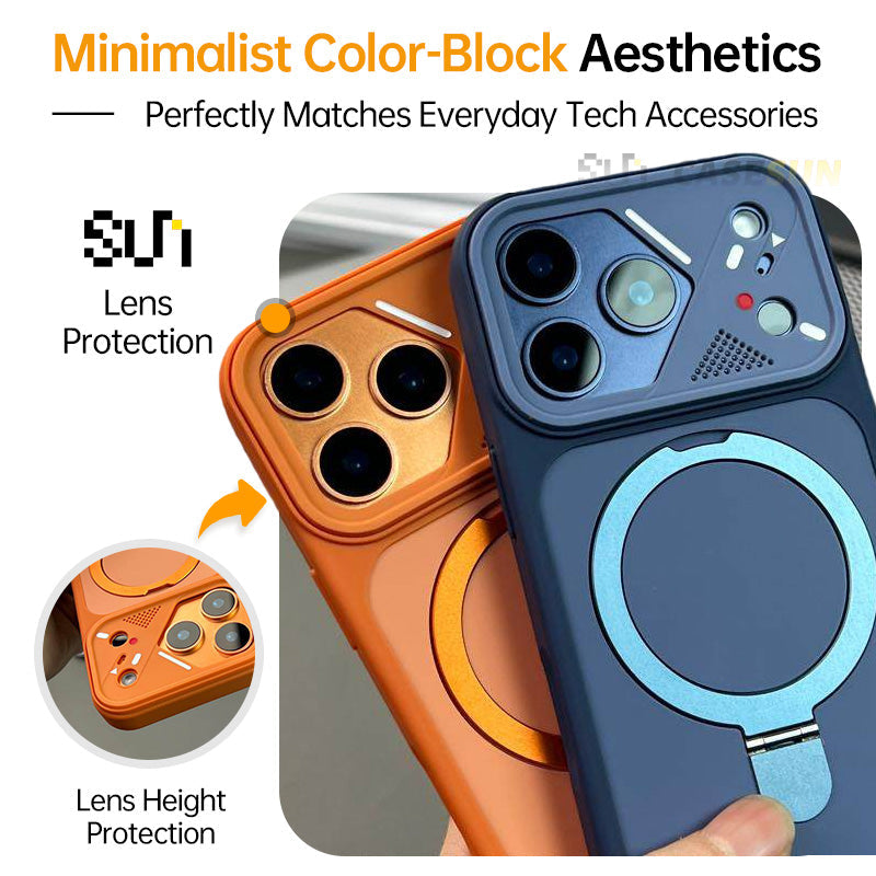  Creative Camera-Frame MagSafe Case for iPhone 17 Series