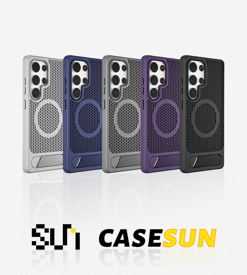 X2 Honeycomb Cooling Magnetic Kickstand Case For Samsung S25 Ultra