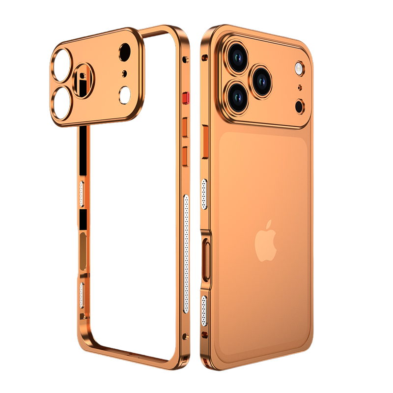 Aluminum Alloy Cooling Frame Case for iPhone 17 Series