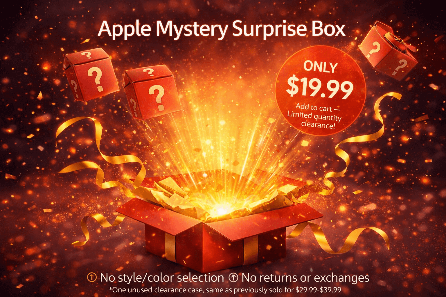 Apple Mystery Surprise Box
