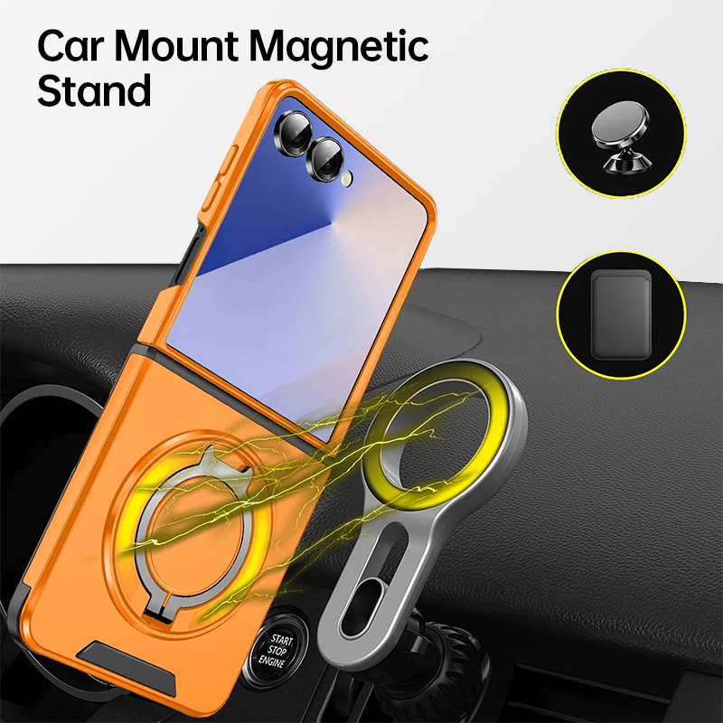 Armor Military-Grade Magnetic Ring Case for Samsung Z Flip7 / Fold7