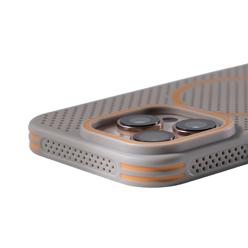 Summer Airflow Series – Color Clash MagSafe Case For iPhone 17/16/15/14 Series