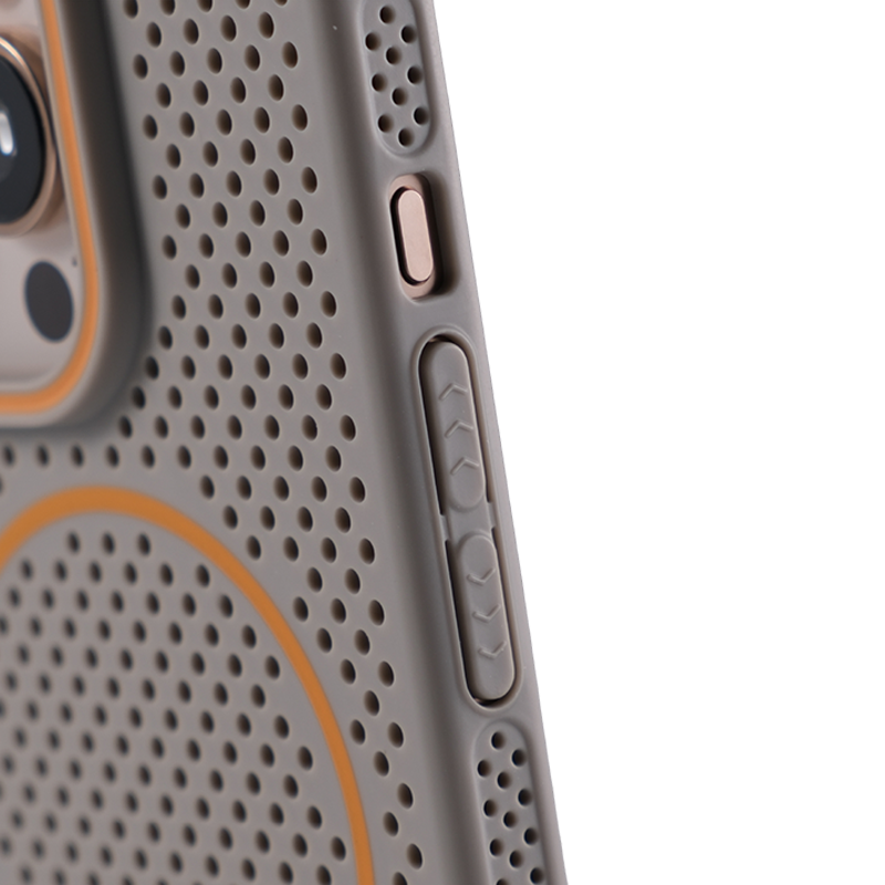 Summer Airflow Series – Color Clash MagSafe Case For iPhone 17/16/15/14 Series