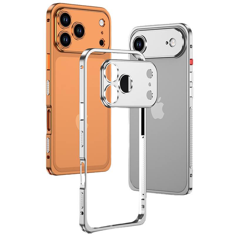 Aluminum Alloy Cooling Frame Case for iPhone 17 Series