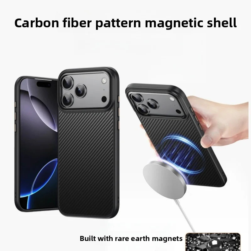 MagSafe Carbon Shield Case For iPhone 17 Series
