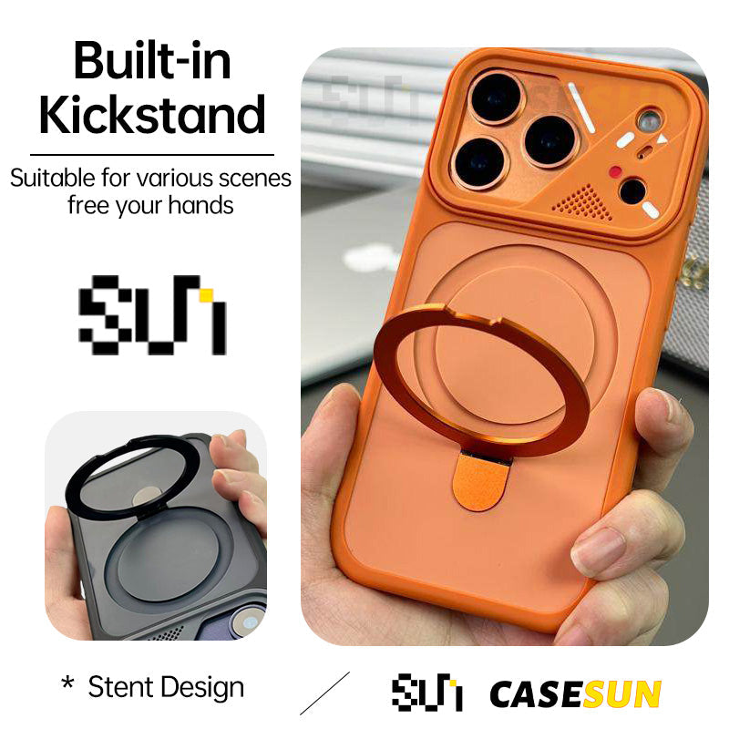  Creative Camera-Frame MagSafe Case for iPhone 17 Series