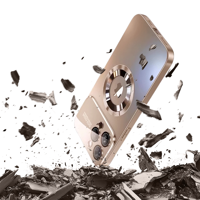 Large Window AG Frosted Magnetic Protective Case For iPhone 17 Pro Max