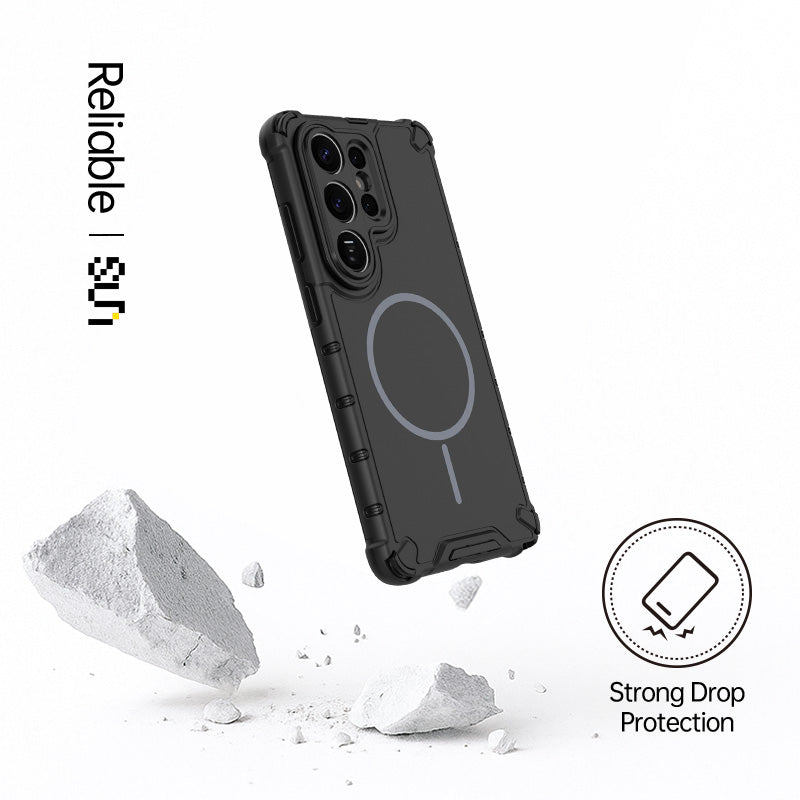 Four-Corner Shock-Resistant Magnetic Case for Samsung S26 Ultra