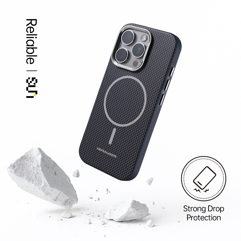 Engineered Elegance: Carbon Fiber MagSafe Case for iPhone 16 Pro Max