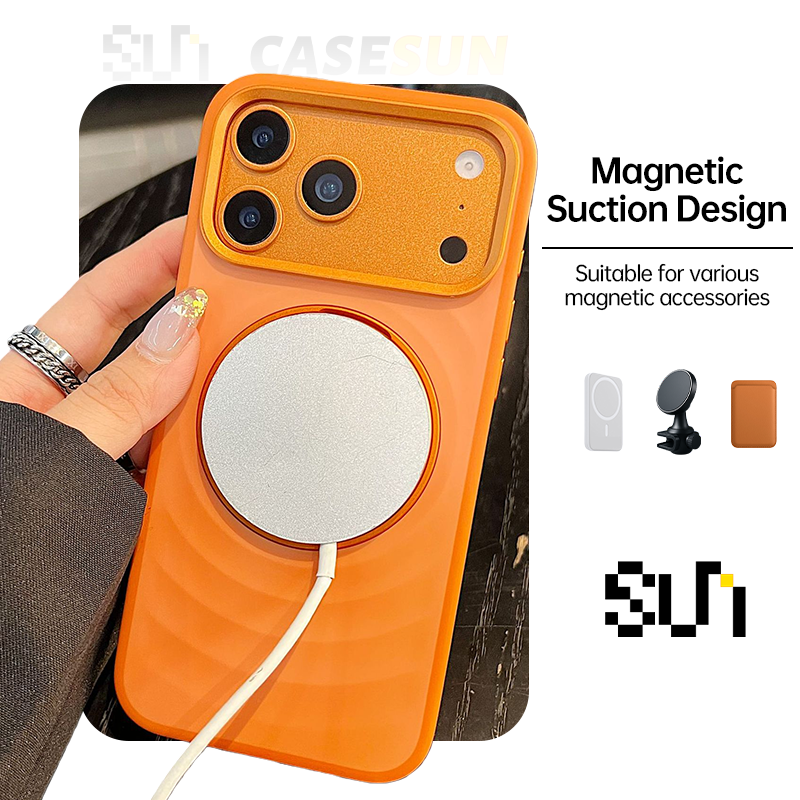 StellarWave 360° Magnetic Stand Case for iPhone 17 Series