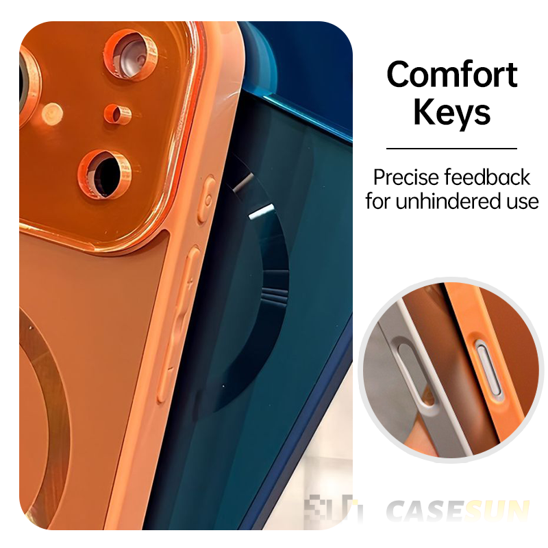Premium AG Matte Magnetic Case for iPhone 17/16/15 Series