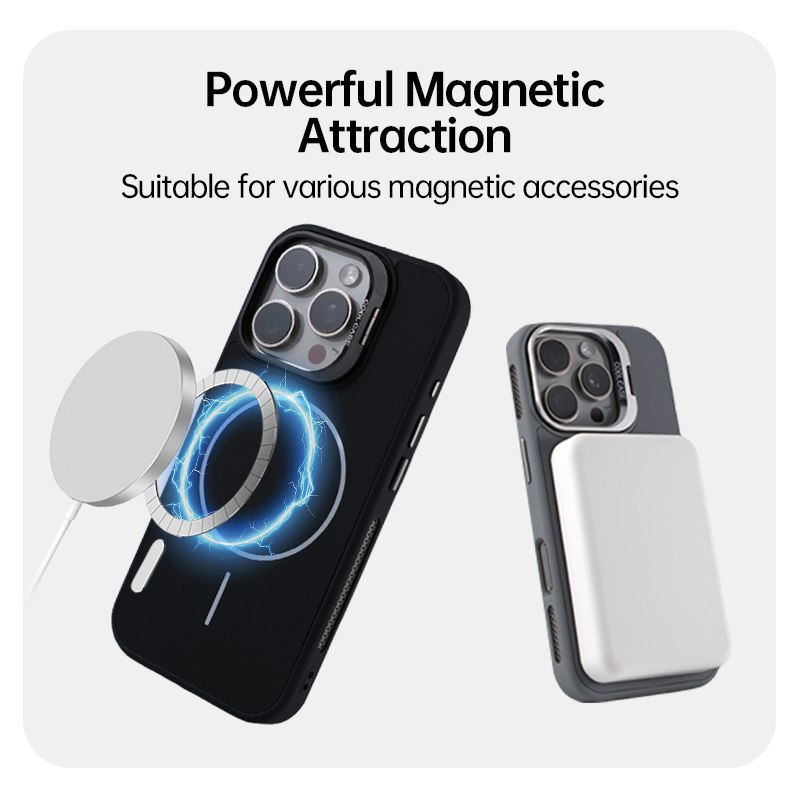 MagView Magnetic Lens Kickstand Case For iPhone 16 Pro Max