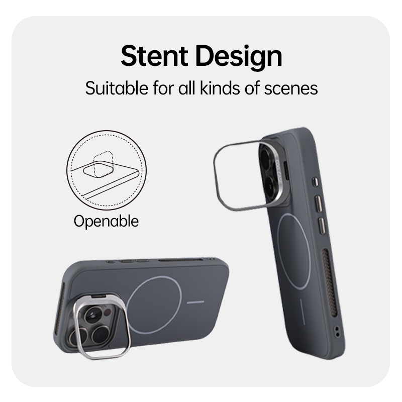 MagView Magnetic Lens Kickstand Case For iPhone 16 Pro Max